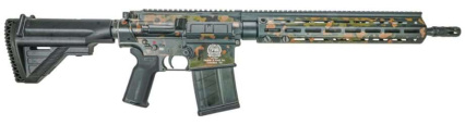 HK MR762 75th Anniversary Limited Edition Rifle (Flecktran)