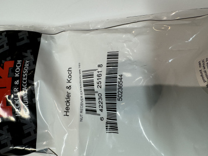 HK 417/MR762 RECEIVER EXTENSION NUT (extended Castle nut)